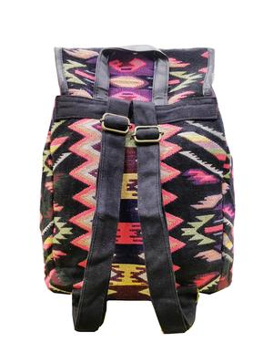 multi colored cotton regular backpack - 16695713 - Standard Image - 2