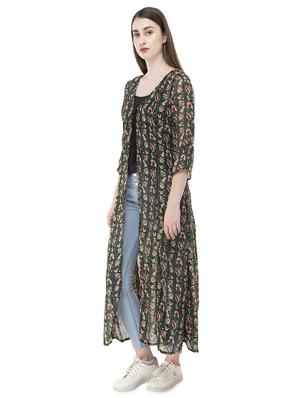 floral printed regular shrug - 16695741 - Standard Image - 2