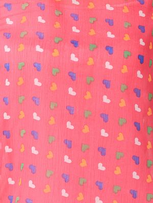 round neck heart print tank top - 16695810 - Standard Image - 5