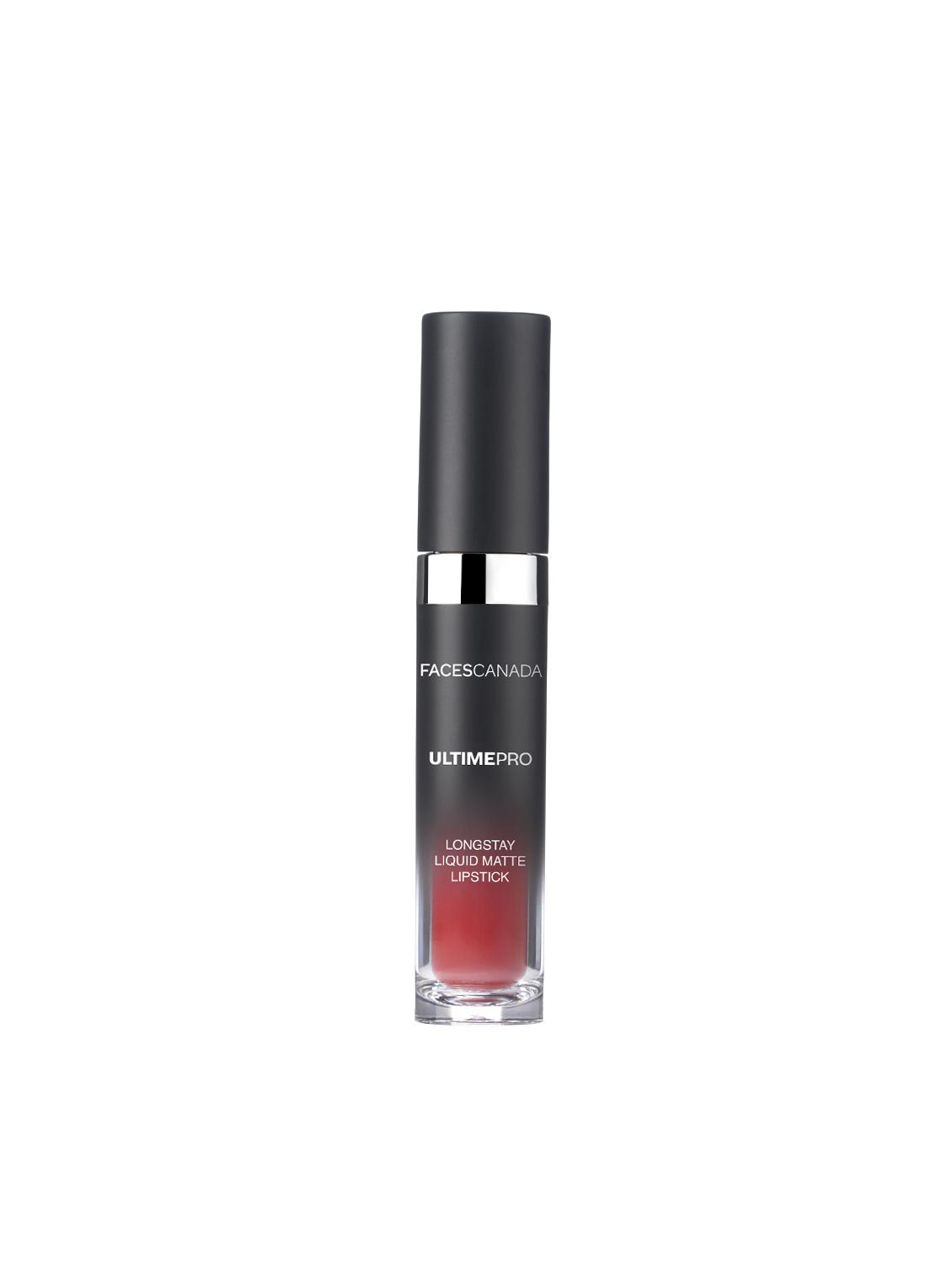 facescanada ultime pro longstay liquid matte lipstick hot vermilion 19 6ml - 16696056 - Zoom Image - 2