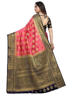 conversational kanjivaram saree with blouse - 16696672 - Standard Image - 2