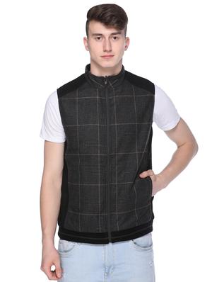 brown checkered reversible jacket - 16696712 - Standard Image - 2