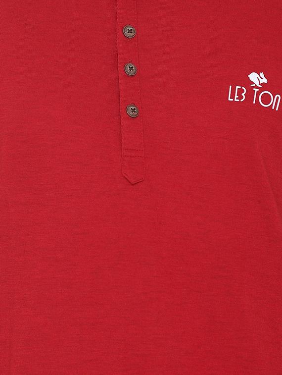 red solid t-shirt - 16698098 - Zoom Image - 5