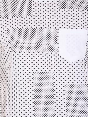 white front print pocket t-shirt - 16698138 - Standard Image - 5