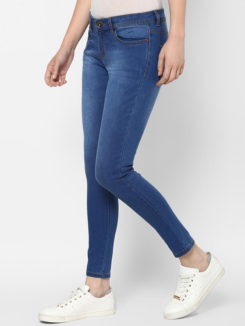 high rise stone washed jeans - 16698240 - Zoom Image - 2