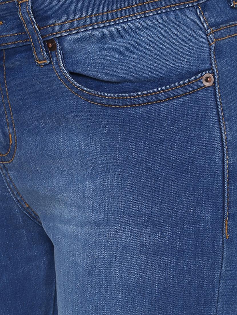 high rise stone washed jeans - 16698240 - Zoom Image - 5