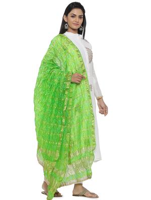 gota patti bandhani dupatta - 16698267 - Standard Image - 2