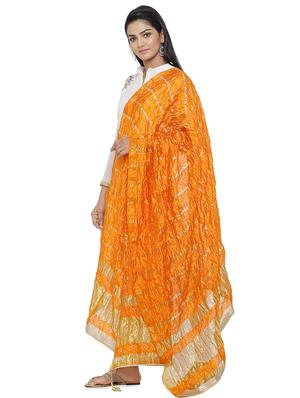 gota patti bandhani dupatta - 16698271 - Standard Image - 2