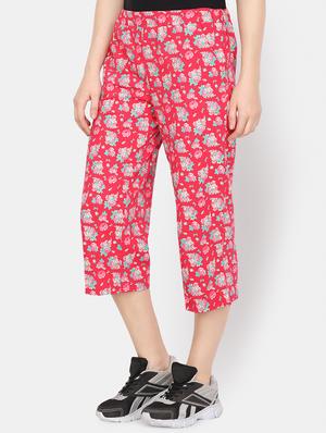 high rise floral capri - 16698336 - Standard Image - 2