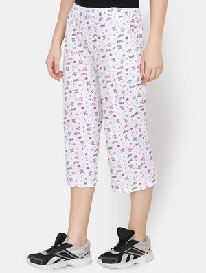 high rise floral capri - 16698337 - Standard Image - 2