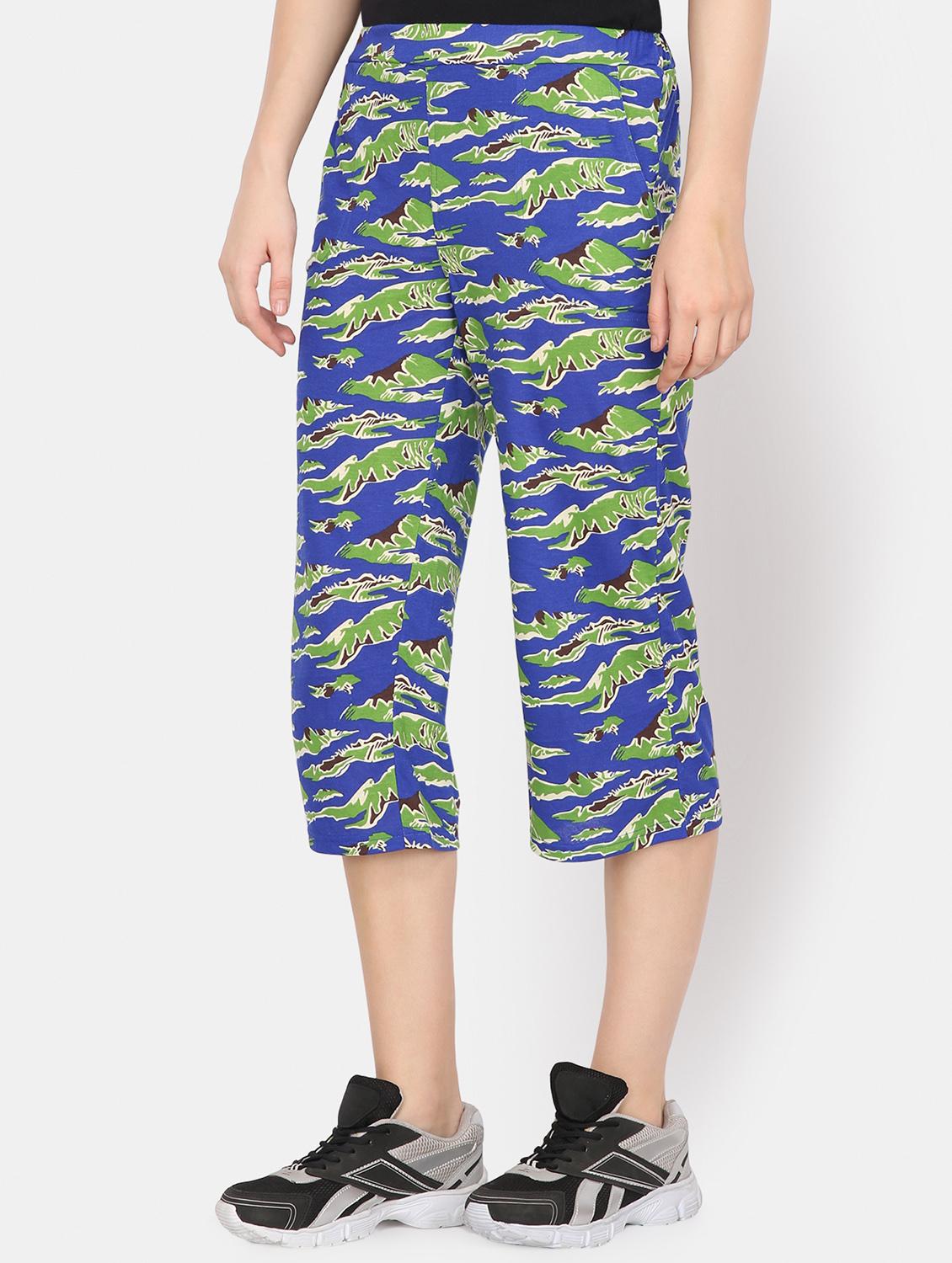 high rise camouflage capri - 16698338 - Zoom Image - 2