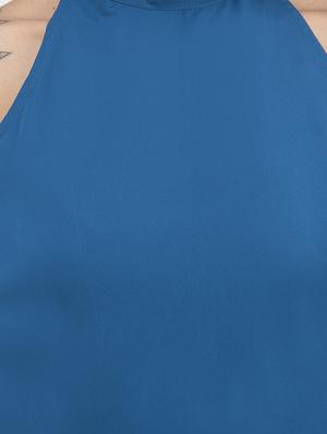 halter neck solid top - 16698379 - Standard Image - 5