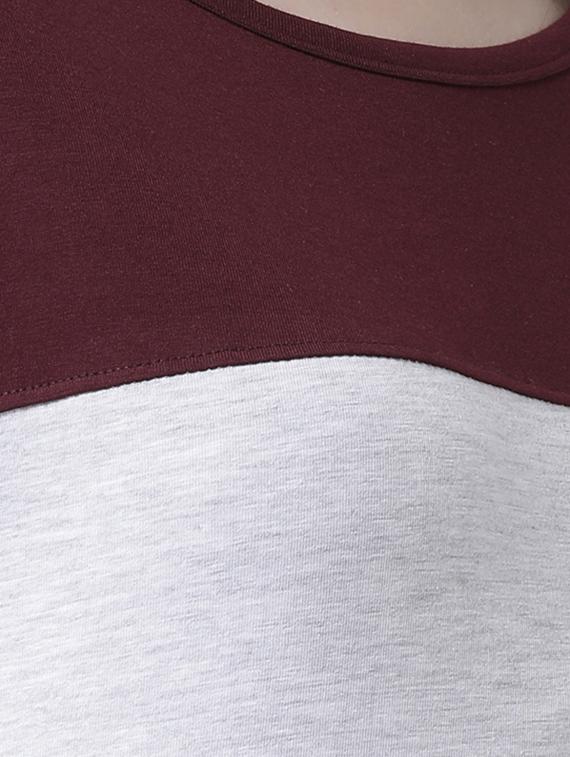 crew neck color block tee - 16698549 - Zoom Image - 5