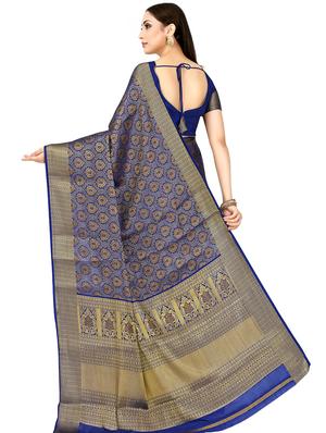 ethnic motif kanjivaram saree with blouse - 16699138 - Standard Image - 2