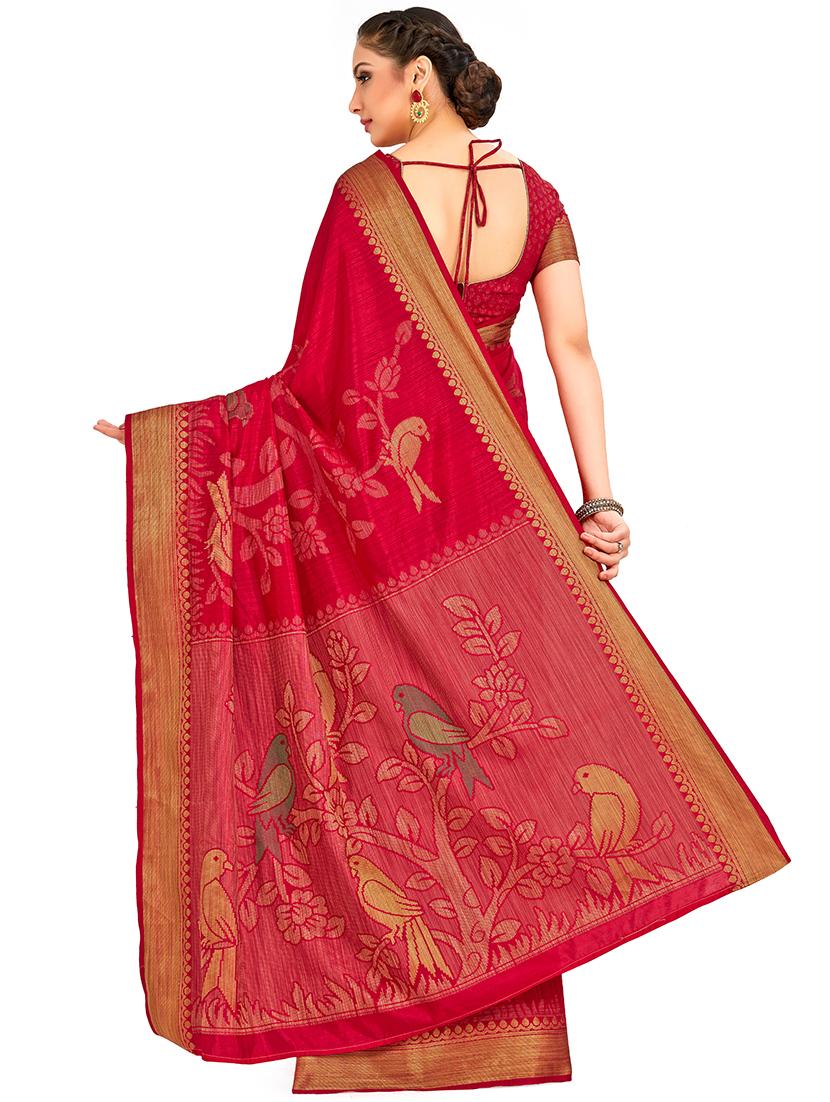 conversational kanjivaram saree with blouse - 16699154 - Zoom Image - 2