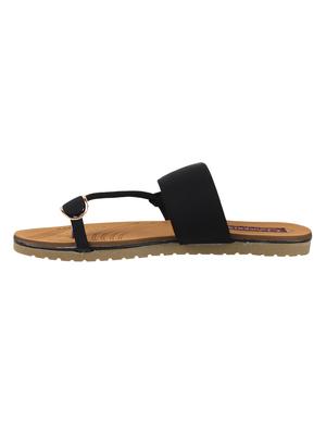 black one toe sandals - 16699378 - Standard Image - 2