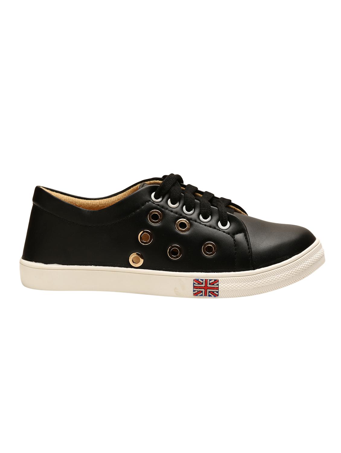 black lace-up sneakers - 16699874 - Zoom Image - 2