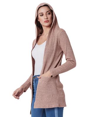 long sleeved hooded shrug - 16700015 - Standard Image - 2
