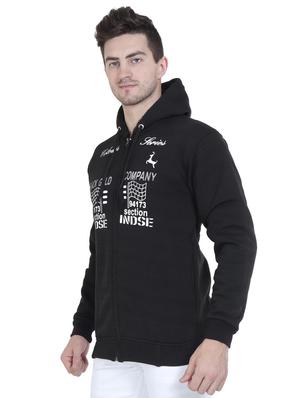 black chest print sweatshirt - 16700200 - Standard Image - 2