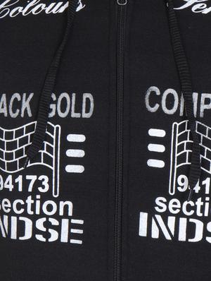 black chest print sweatshirt - 16700200 - Standard Image - 5