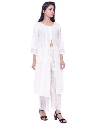 solid high slit kurta - 16700793 - Standard Image - 2