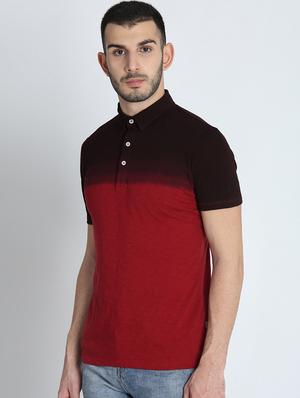 red ombre t-shirt - 16700880 - Standard Image - 2