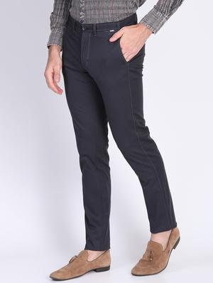 grey solid chinos - 16701001 - Standard Image - 2
