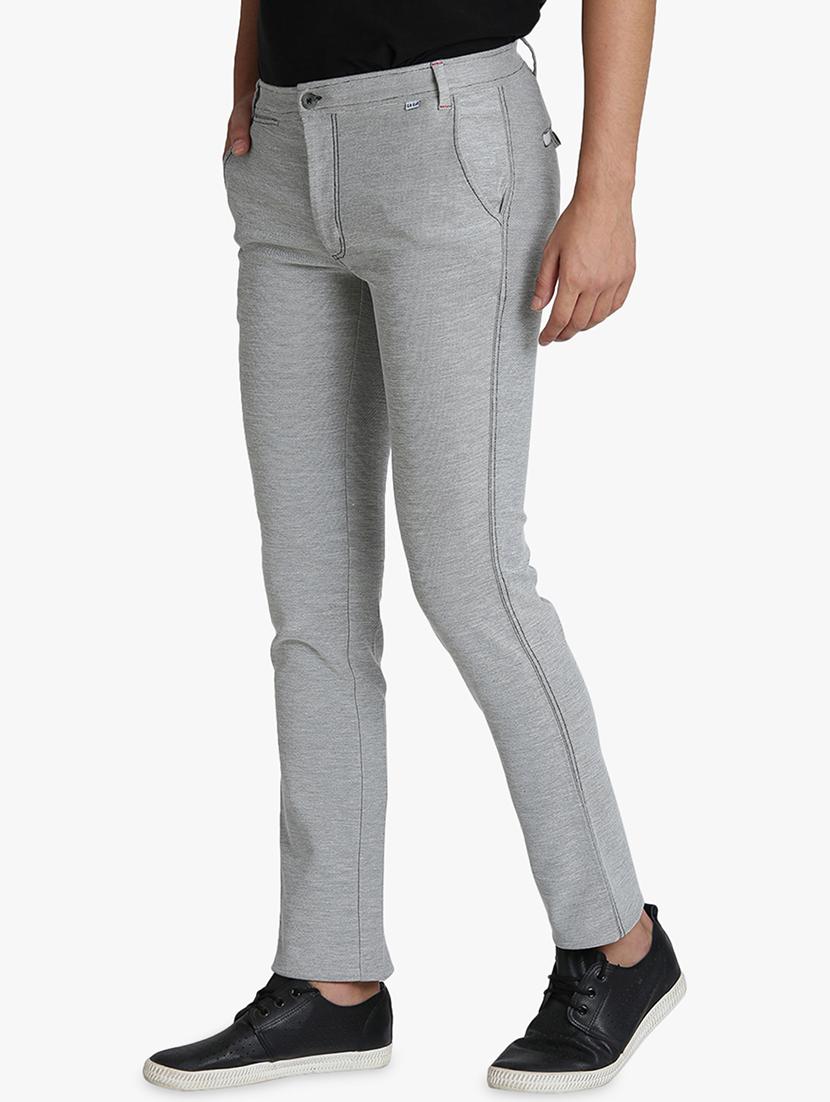grey solid chinos - 16701017 - Zoom Image - 2