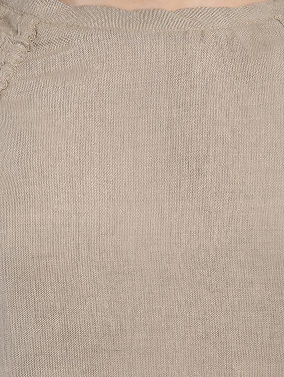 ruched detail raglan sleeved top - 16701142 - Zoom Image - 5