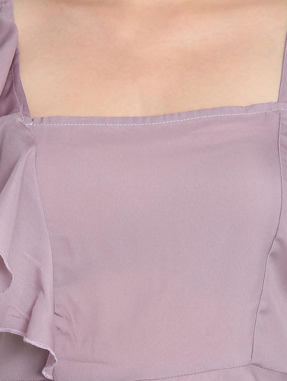 frill detail peplum top - 16701291 - Zoom Image - 5