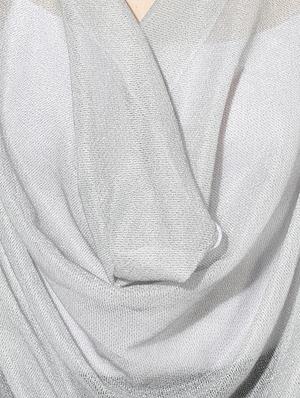 cowl neck sheer top - 16701477 - Standard Image - 5