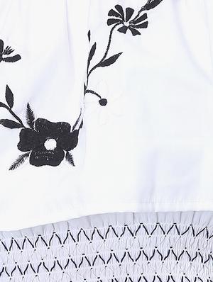 tie knot shoulder crop top - 16701484 - Standard Image - 5