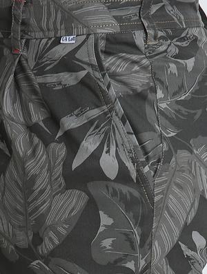 grey tropical print shorts - 16701829 - Standard Image - 5