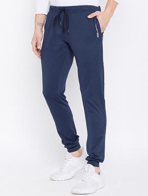 navy blue solid jogger - 16702296 - Standard Image - 2