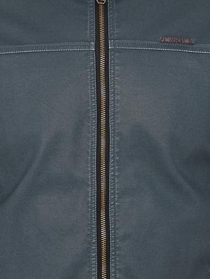 green solid biker jacket - 16702302 - Standard Image - 5