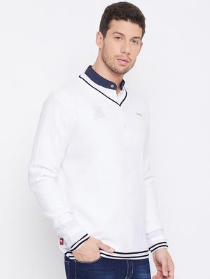 white solid pullover - 16702309 - Standard Image - 2