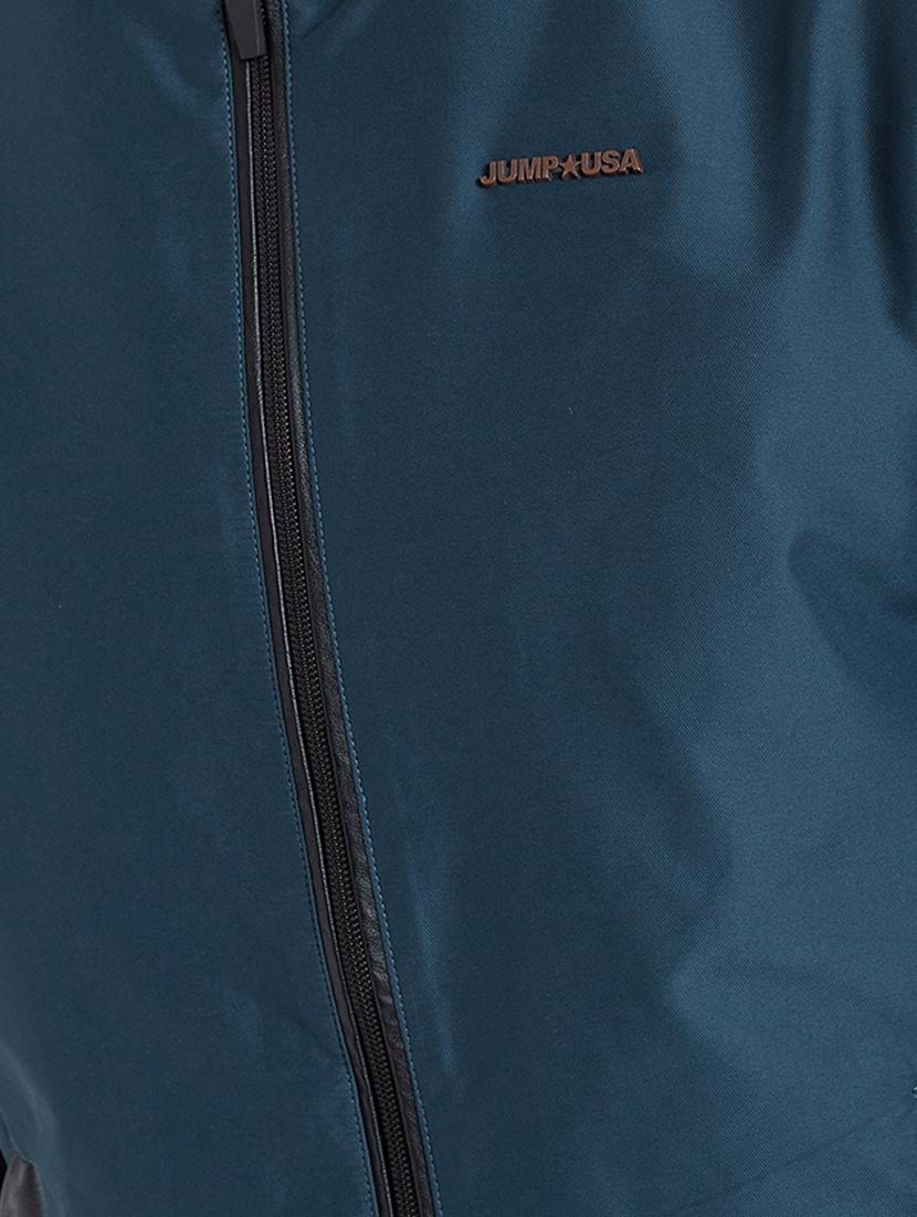blue solid bomber jacket - 16702356 - Zoom Image - 5