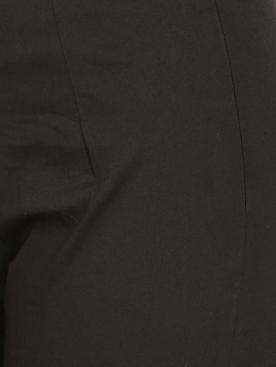 high rise button detail trouser - 16702701 - Zoom Image - 5