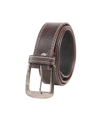 brown leatherette belt - 16703311 - Standard Image - 2
