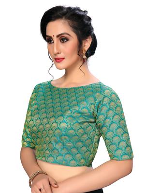foil printed blouse - 16703329 - Standard Image - 2