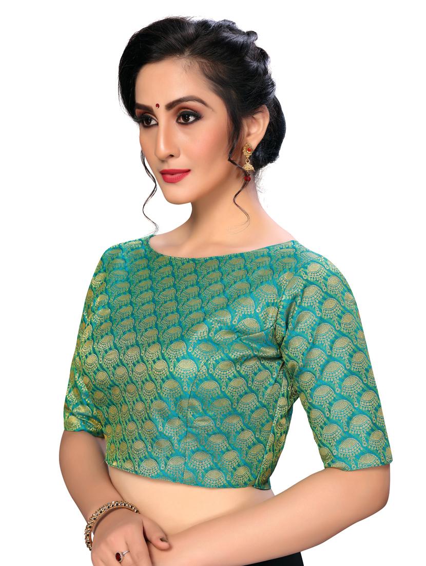 foil printed blouse - 16703329 - Zoom Image - 2