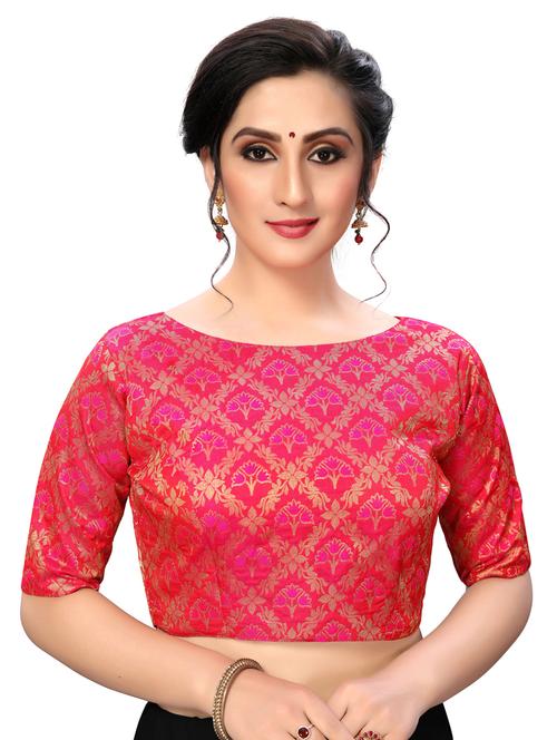 foil printed blouse - 16703334 - Standard Image - 1