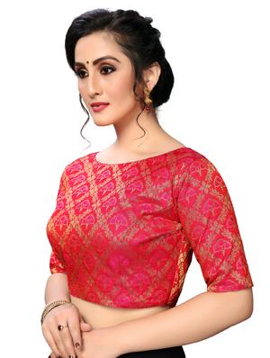 foil printed blouse - 16703334 - Standard Image - 2