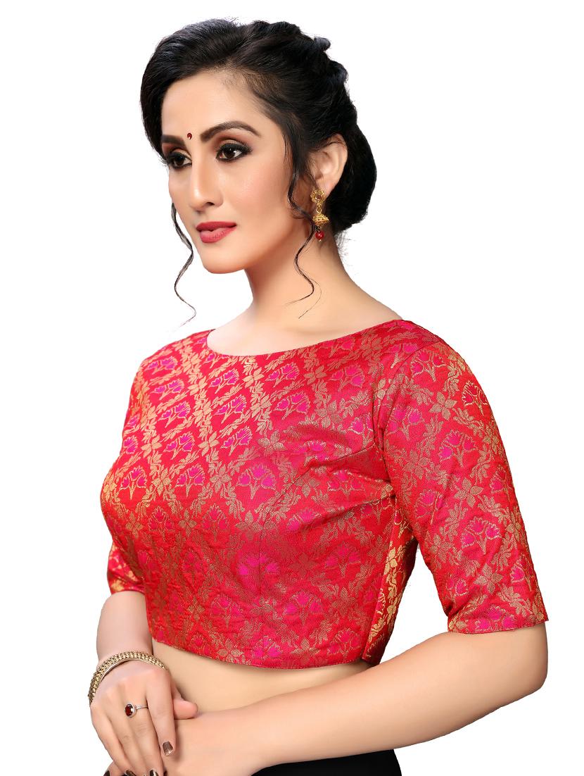 foil printed blouse - 16703334 - Zoom Image - 2