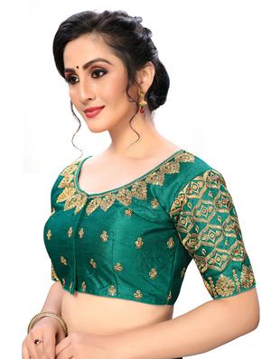 solid embroidered blouse - 16703362 - Standard Image - 2