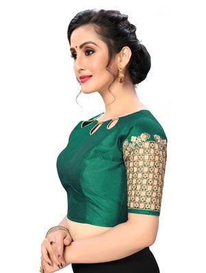 solid embroidered blouse - 16703375 - Standard Image - 2