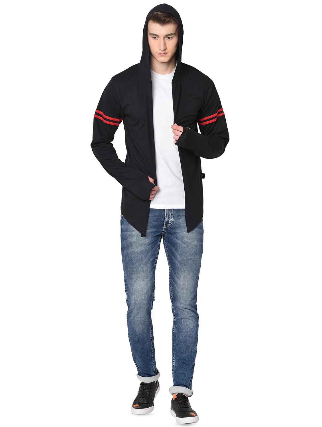 black solid thumb hole shrug - 16704430 - Zoom Image - 5
