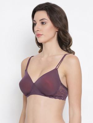 lace detail t-shirt bra - 16704634 - Standard Image - 2