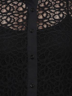 bell sleeved laced shirt - 16705126 - Standard Image - 5