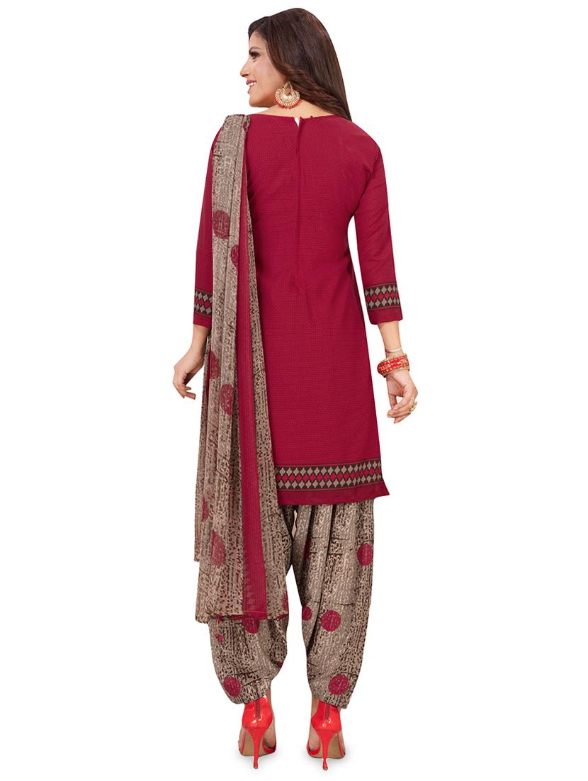 printed unstitched suit - 16705632 - Zoom Image - 2